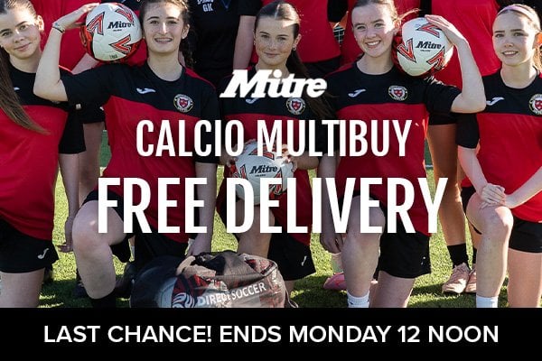 Free Delivery on Mitre Calcio Multi-Buys