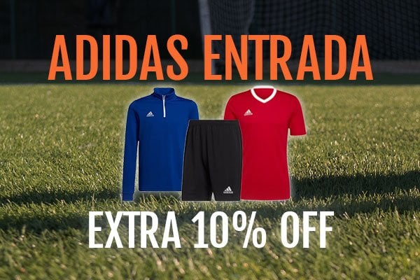 Extra 10% Off adidas Entrada