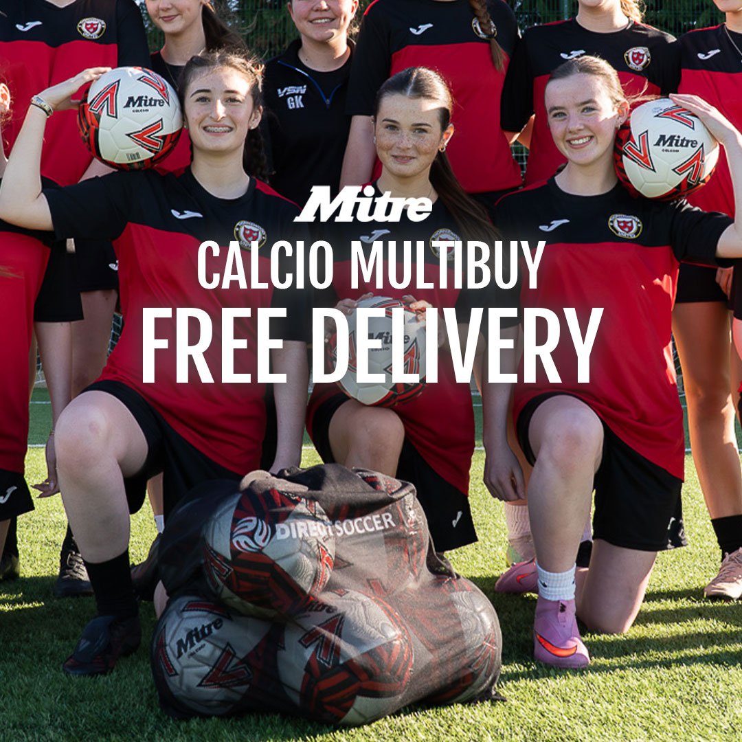 Free Delivery on Mitre Calcio Multi-Buys