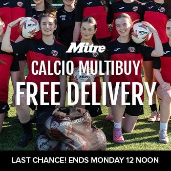 Free Delivery on Mitre Calcio Multi-Buys