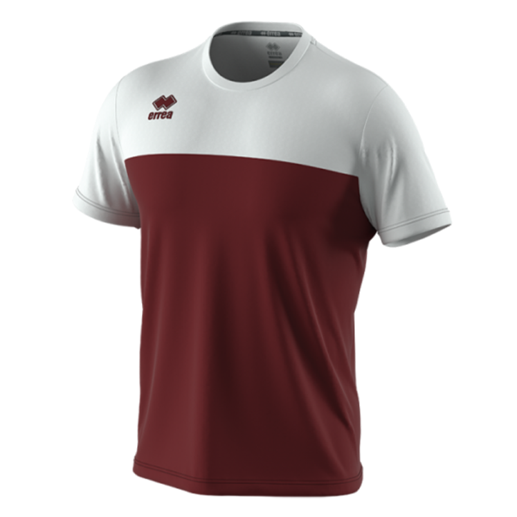 Maroon/White
