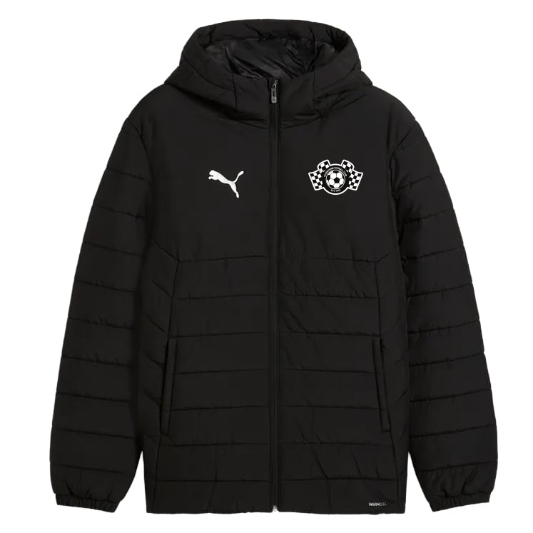 SILVERSTONE FC Puma teamADDITIONS Hooded Padded Jacket 
