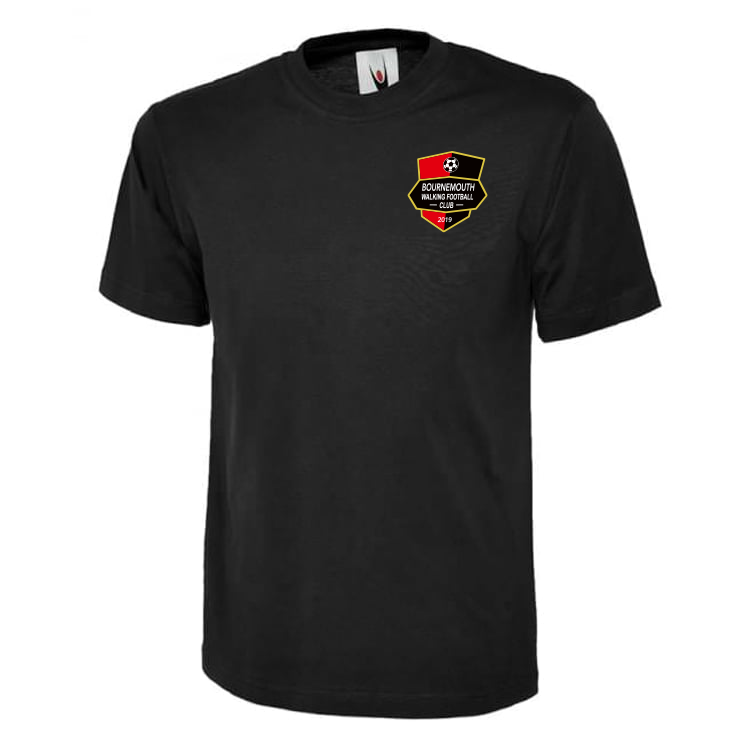 BOURNEMOUTH WALKING FOOTBALL Uneek Classic T-Shirt 