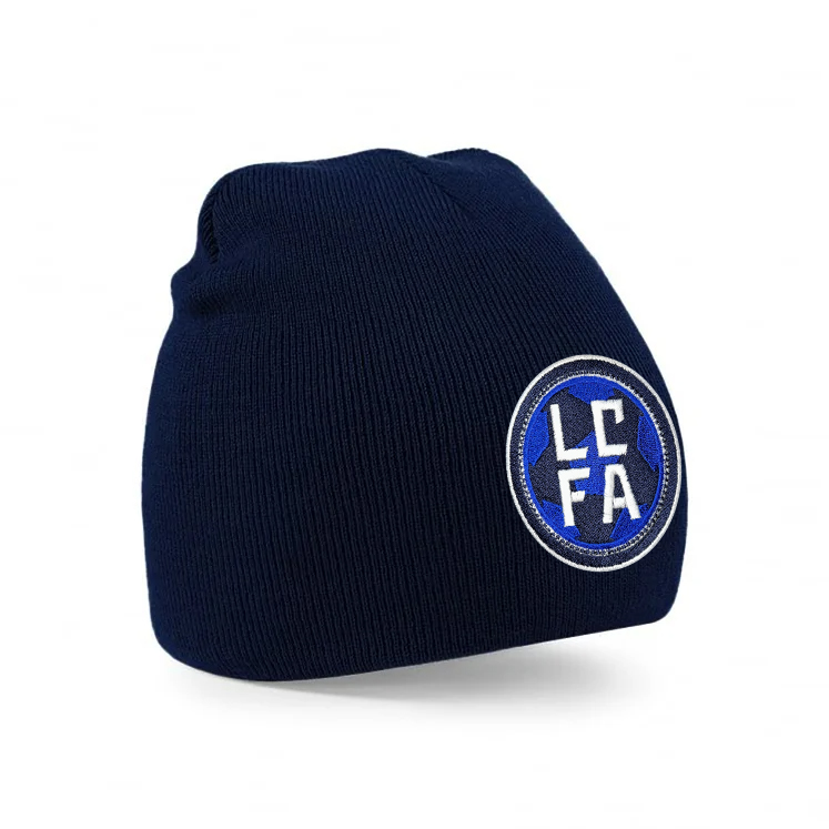 LCFA Prestige Beanie Hat Inc. Embroidered Badge