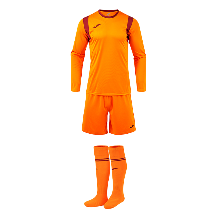 Fluorescent Orange/Maroon