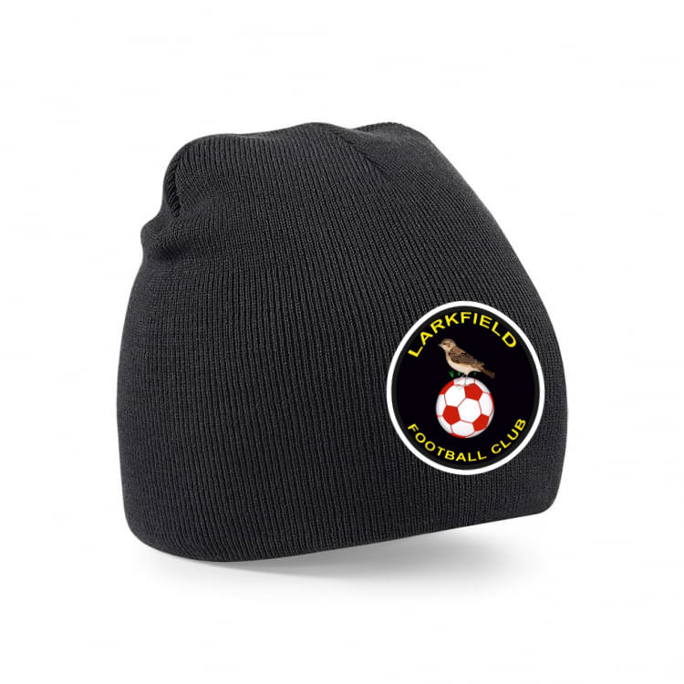 Larkfield FC #LFC25 Black Beanie Hat