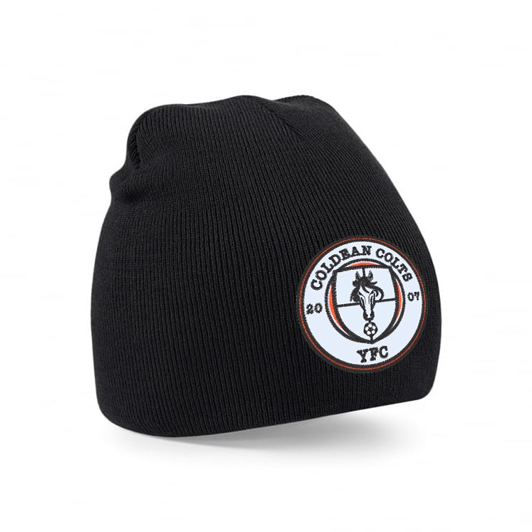 COLDEAN COLTS YFC Prestige Beanie Hat Inc. Embroidered Badge
