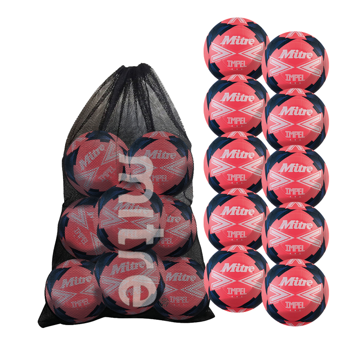 10x Mitre Impel One 24 Footballs with Free Mitre Bag