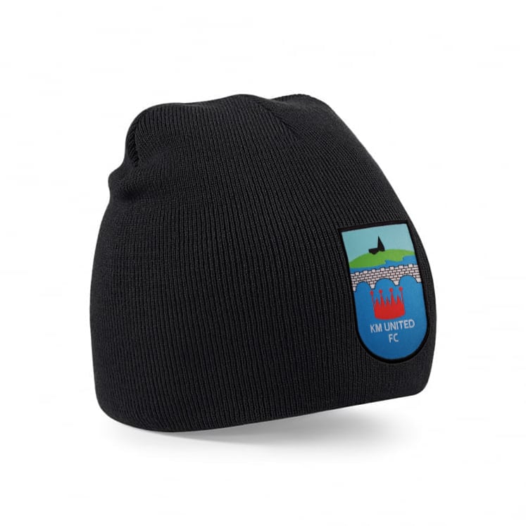 KM UNITED YOUTH FC Prestige Beanie Hat Inc. Embroidered Badge
