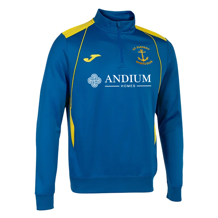 ST CLEMENT SPORTS CLUB Joma Championship VII 1/2 Zip Sweatshirt