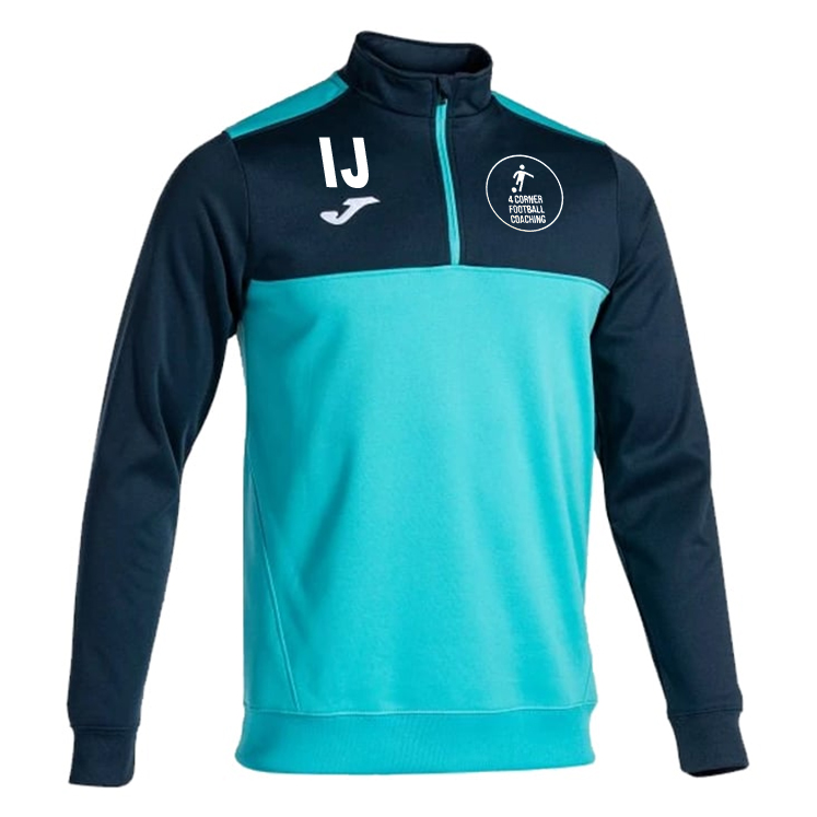 4 CORNER FOOTBALL COACHING Joma Winner 1/2 Zip Sweatshirt