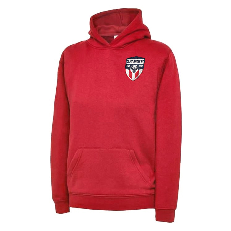 CLAY BROW FC Uneek Classic Hoody  UC503