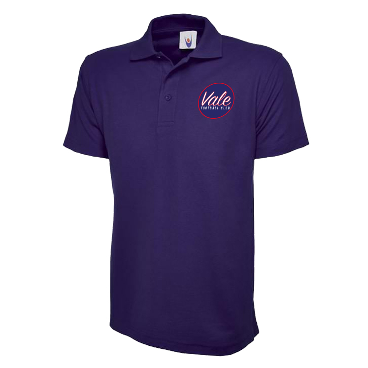 VALE FC Uneek Classic Pique Polo Shirt