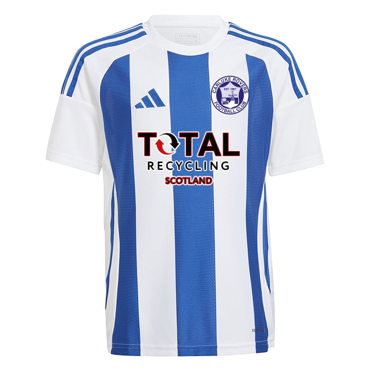 CARLUKE ROVERS FOOTBALL CLUB  adidas Striped 24 Jersey