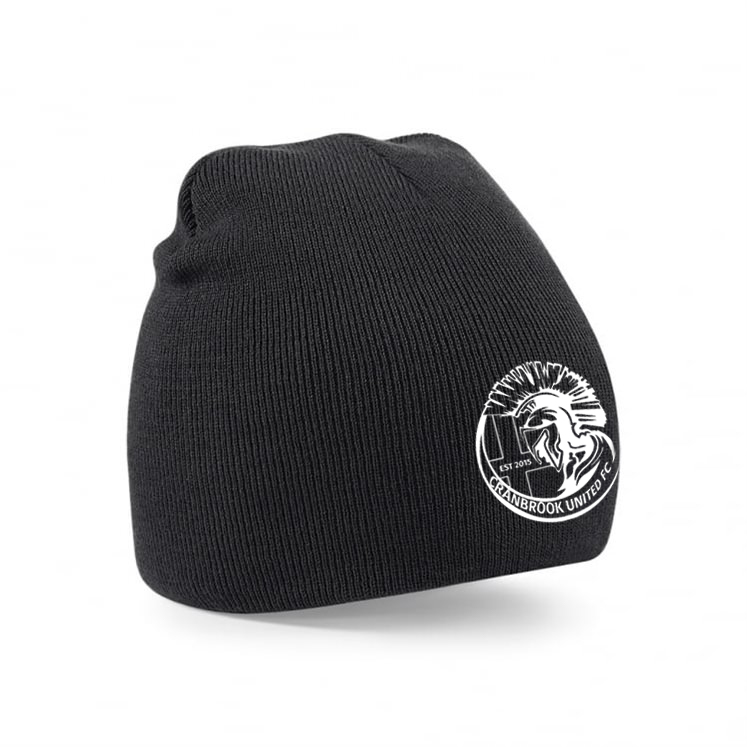 CRANBROOK UNITED FC #CNB21-Black Beanie