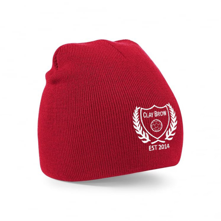 CLAY BROW FC #CLB09-Grey Beanie Hat