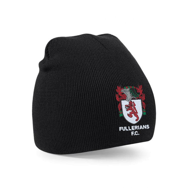 FULLERIANS FC Prestige Beanie Hat Inc. Embroidered Badge