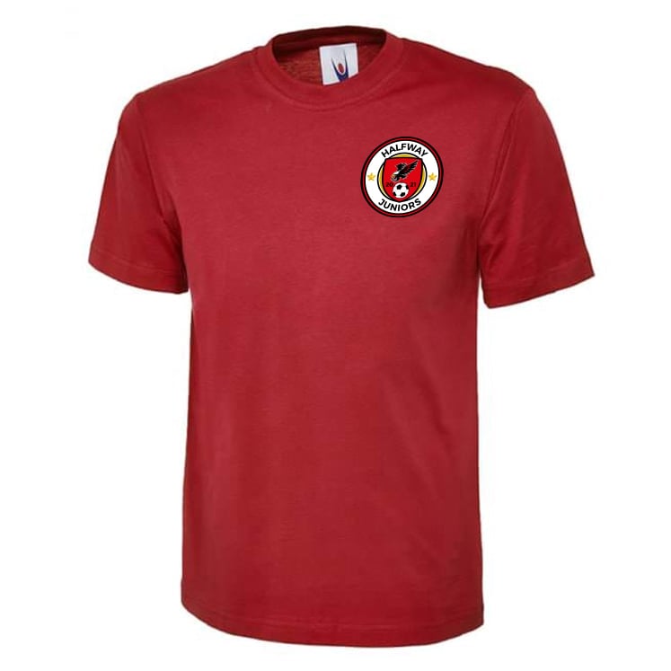 HALFWAY JUNIORS FC Uneek Classic T-Shirt  UC306