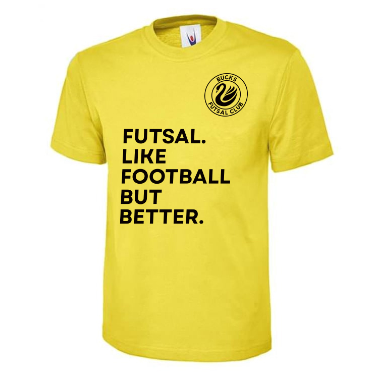 BUCKS FUTSAL CLUB Uneek Classic T-Shirt 