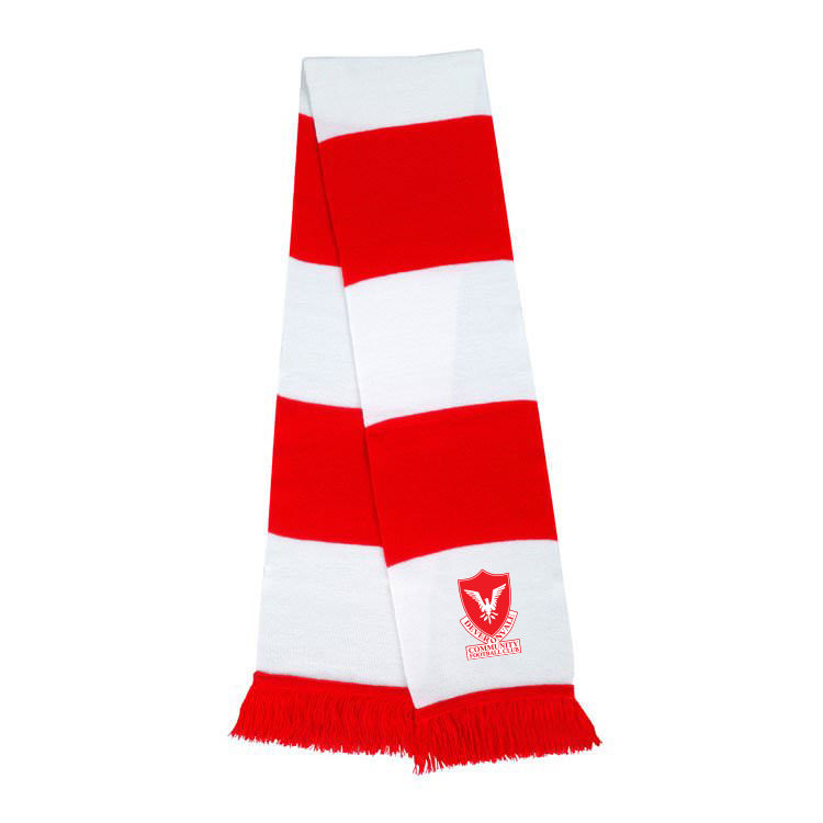 Prestige DEVERONVALE CFC #DVFC25 Red/White Scarf