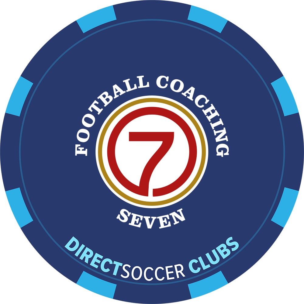 Direct Soccer SEVEN 7 FOOTBALL COACHING TOKEN