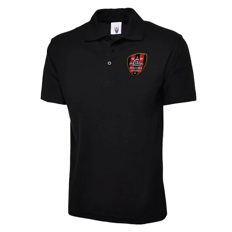 CRAYFORD ARROWS FC Uneek Classic Pique Polo Shirt  UC103