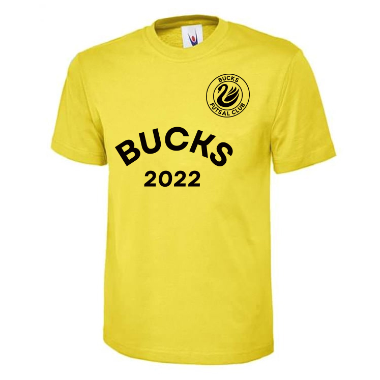 BUCKS FUTSAL CLUB Uneek Classic T-Shirt 