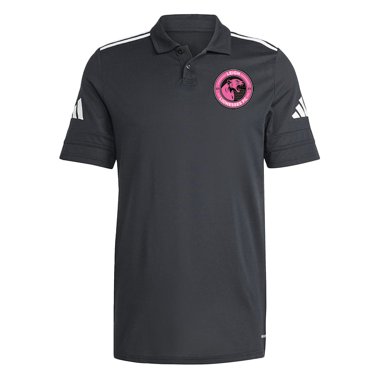 LEIGH LIONESSES FC adidas Squadra 25 Cotton Polo Shirt