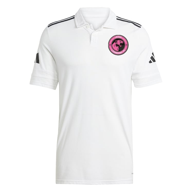 LEIGH LIONESSES FC adidas Squadra 25 Cotton Polo Shirt