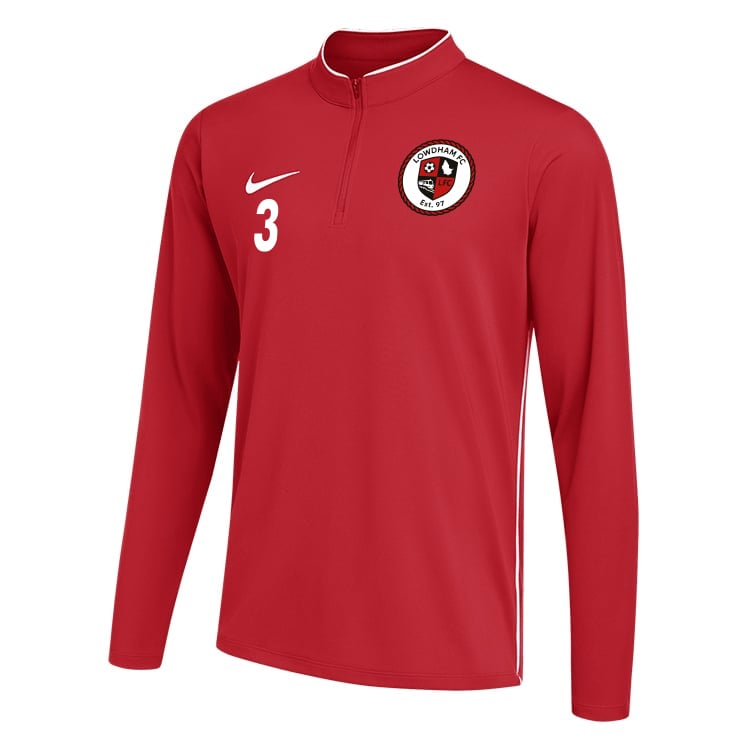 LOWDHAM FC  Nike Park 26 Dri-FIT 1/4 Zip Drill Top