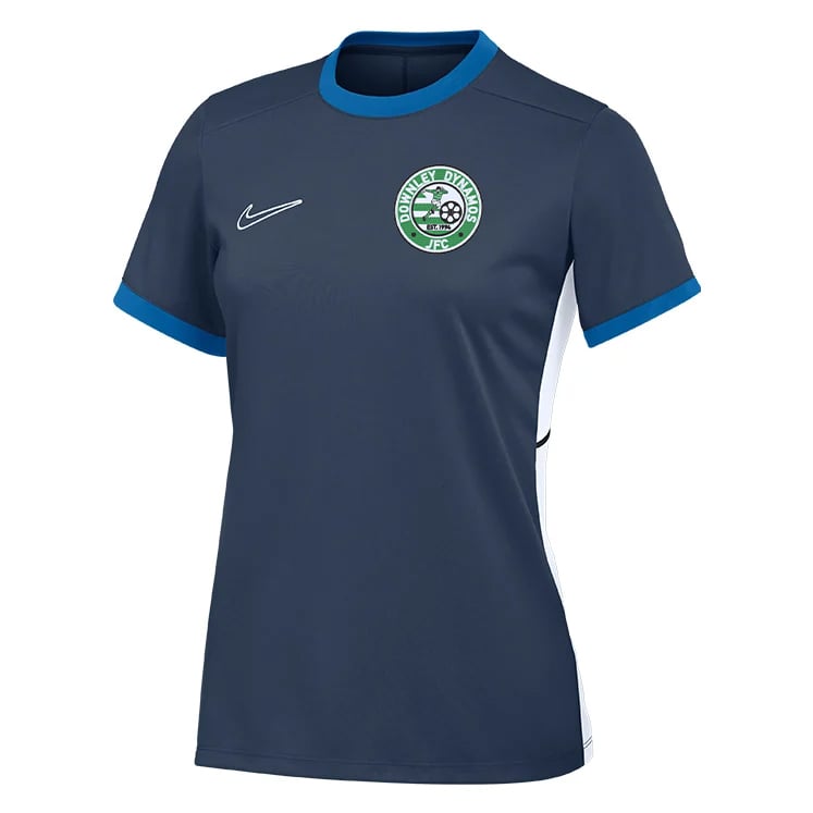 DOWNLEY DYNAMOS JFC Nike Academy 25 Women's Dri-FIT SS Top