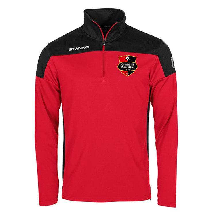 BOURNEMOUTH WALKING FOOTBALL Stanno Pride Training 1/4 Zip Top