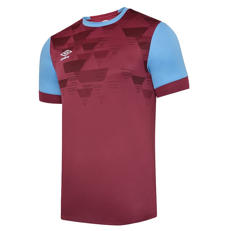 New Claret / Sky Blue