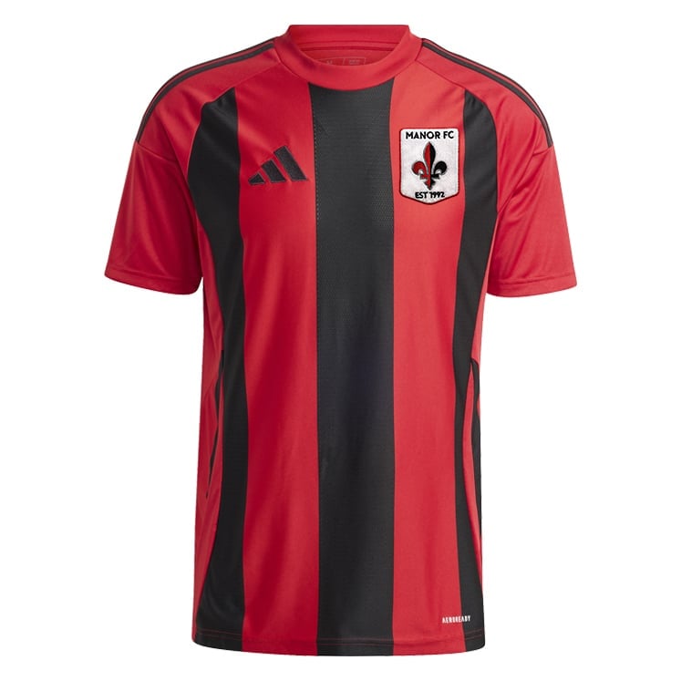 MANOR FC adidas Striped 24 Jersey