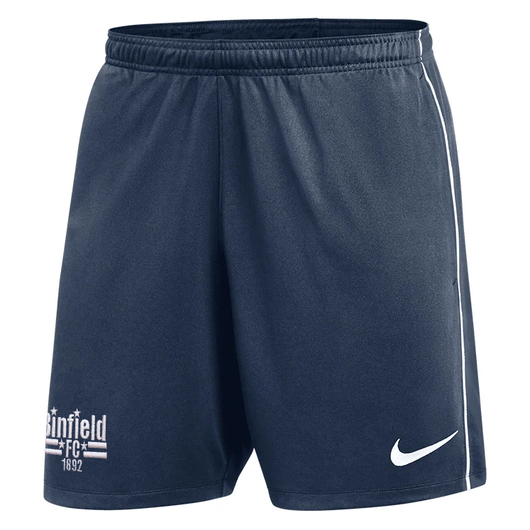 BINFIELD FC Nike Park 26 Knit Zippered Shorts